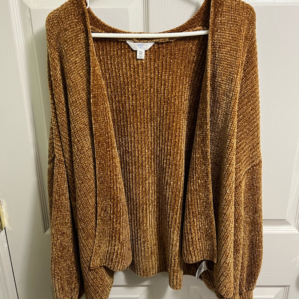 Mustard cardigan